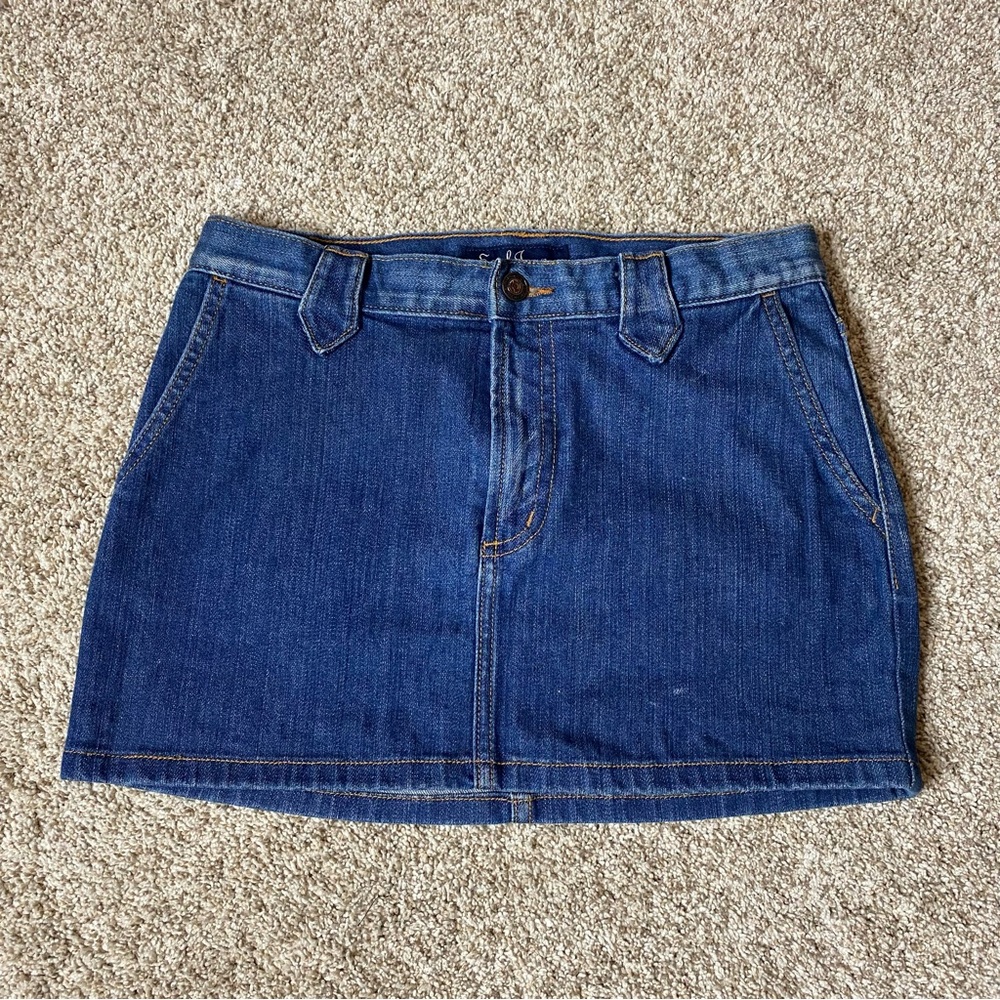 Y2K Earl Jean Denim Skirt